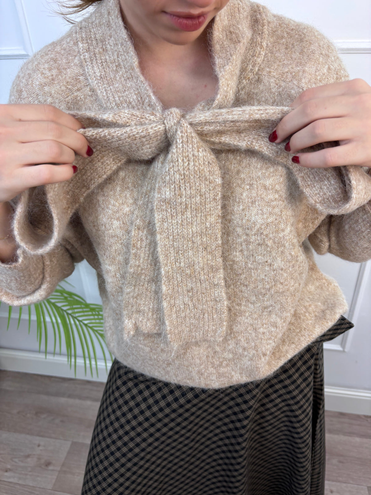 Jersey lazata taupe