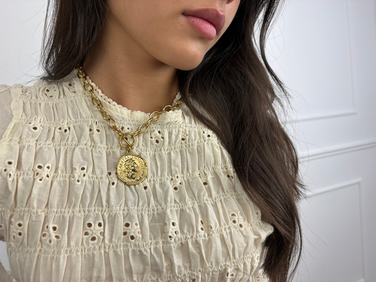 Colgante moneda