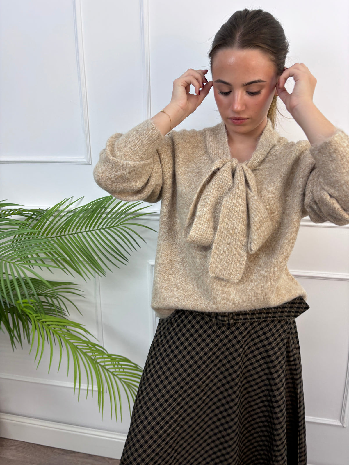 Jersey lazata taupe