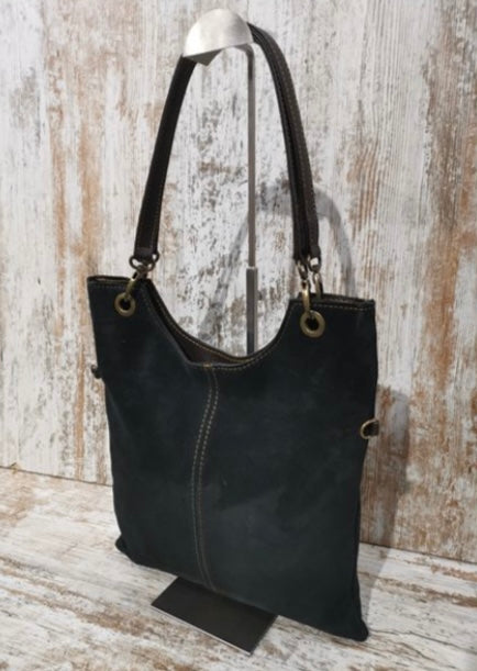 Bolso Davinia beige y negro
