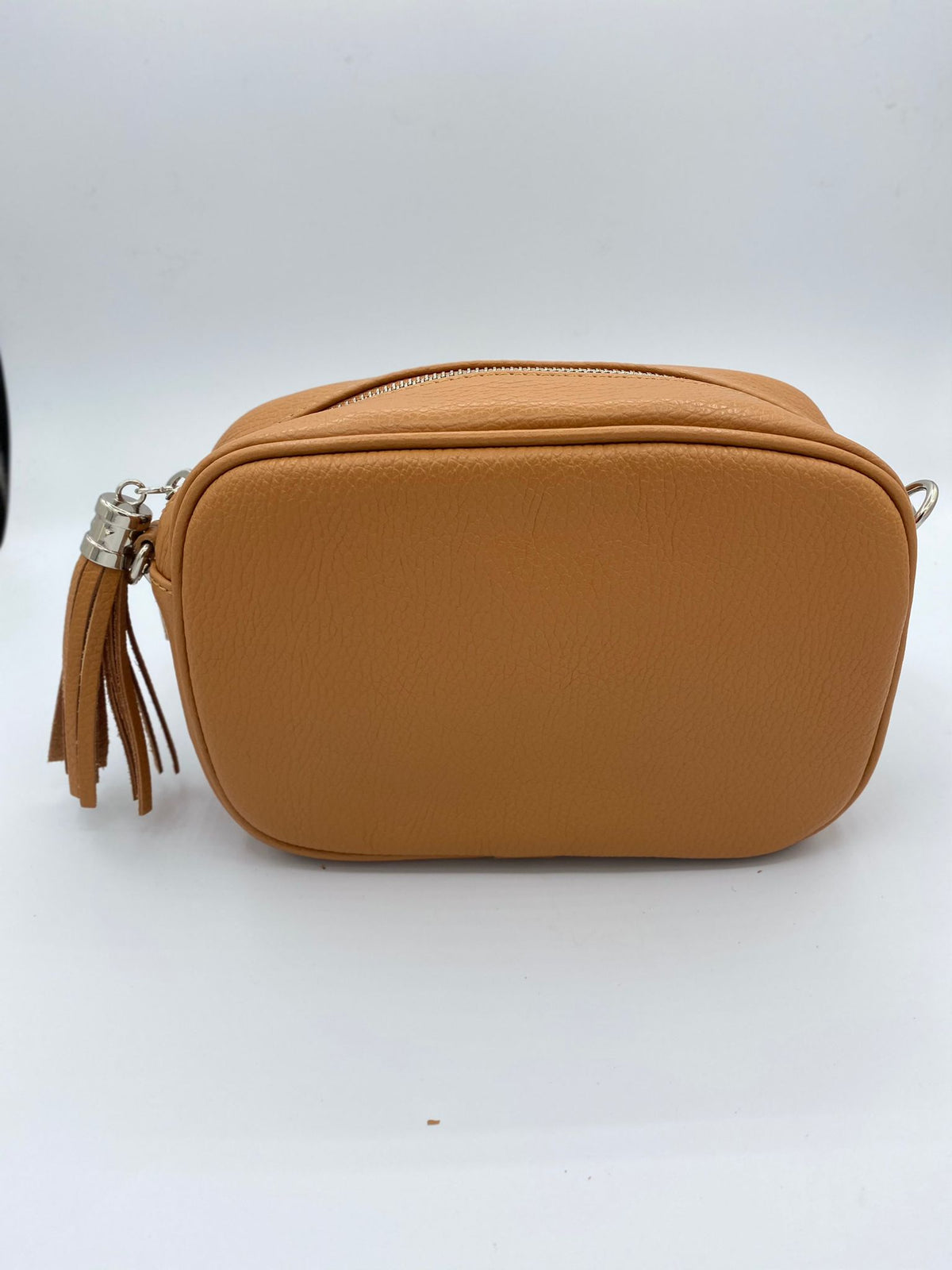 Bolso piel Alhoa camel