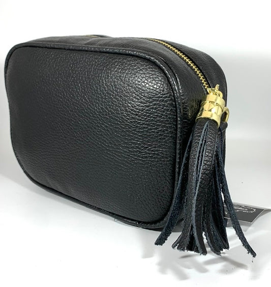 Bolso piel Alhoa negro