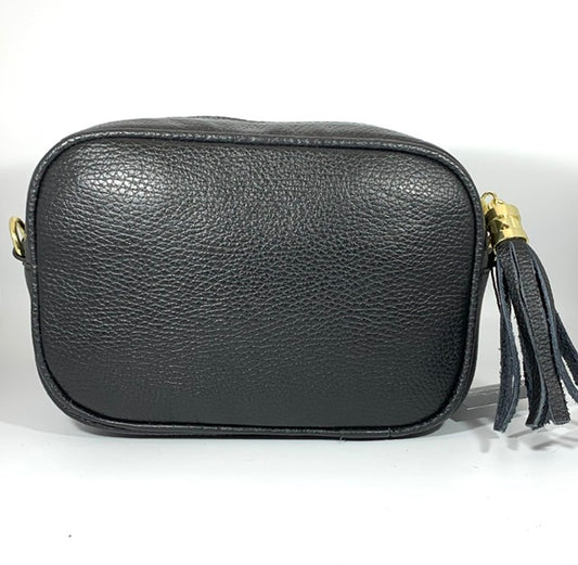 Bolso piel Alhoa negro