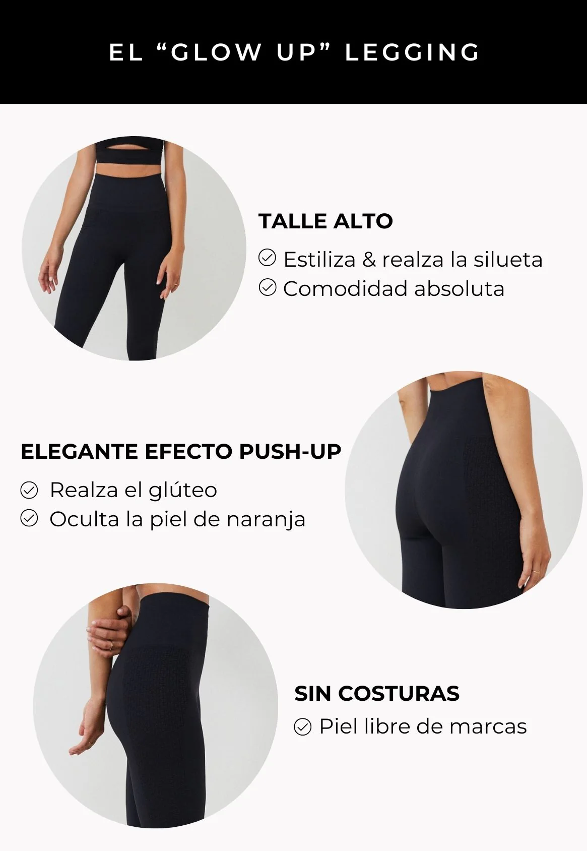 LEGGINGS NEGROS DUROS FITNESS 3