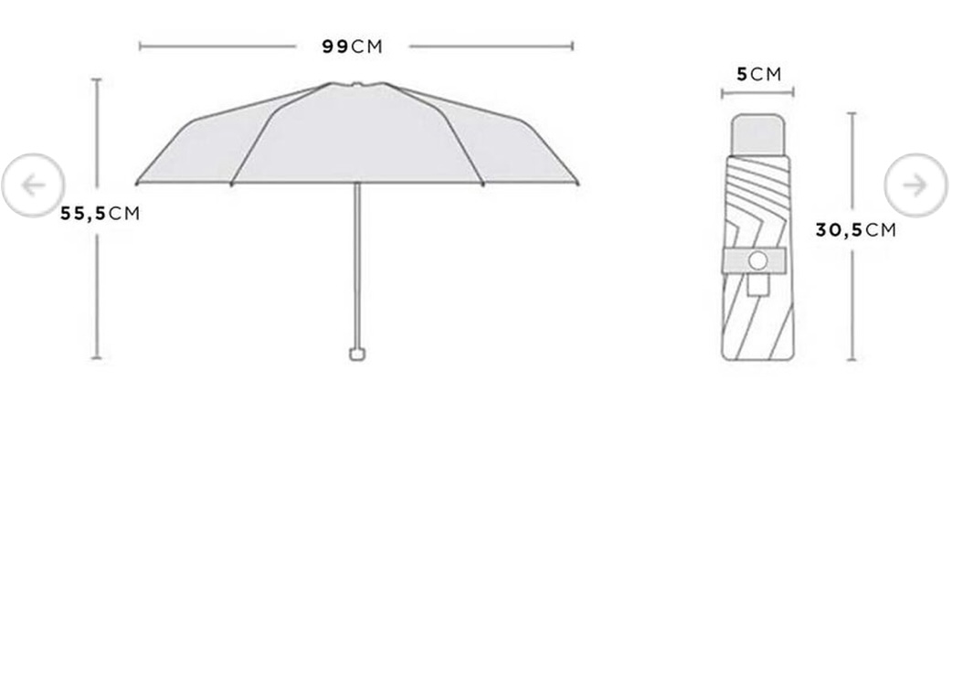 PARAGUAS PLEGABLE ESTAMPADO CEBRA 3